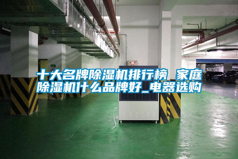 十大名牌除濕機排行榜 家庭除濕機什么品牌好_電器選購