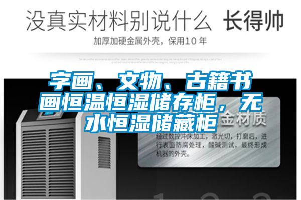 字畫、文物、古籍書畫恒溫恒濕儲存柜，無水恒濕儲藏柜