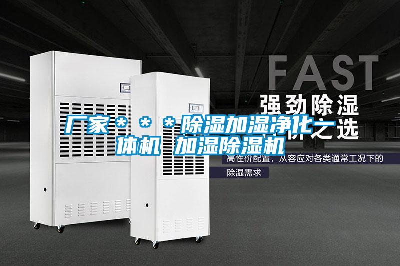 廠家＊＊＊除濕加濕凈化一體機 加濕除濕機