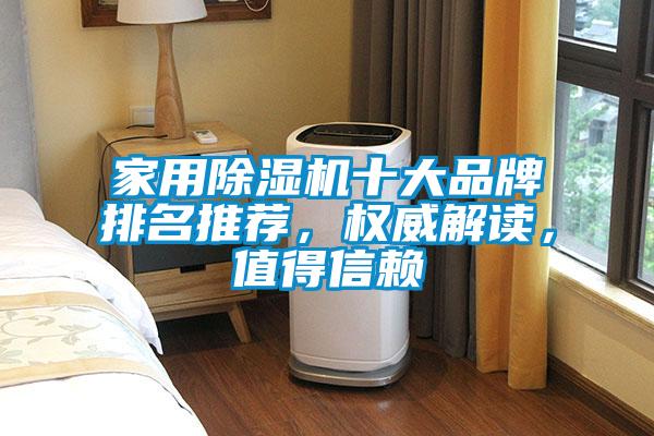 家用除濕機十大品牌排名推薦，權威解讀，值得信賴
