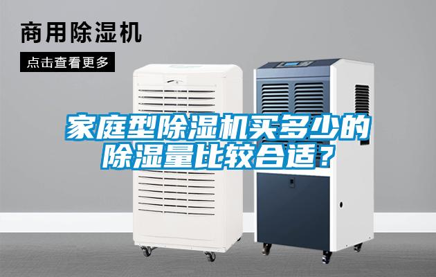 家庭型除濕機(jī)買多少的除濕量比較合適？