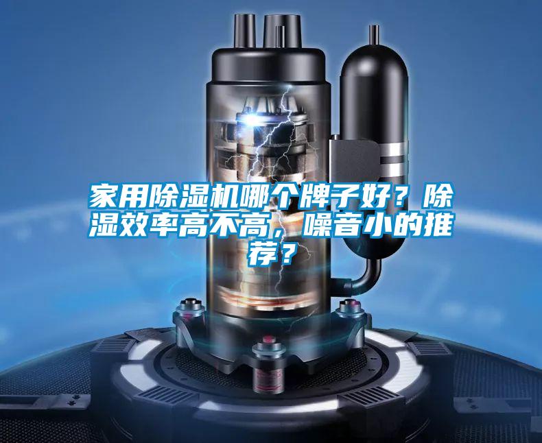 家用除濕機哪個牌子好？除濕效率高不高，噪音小的推薦？