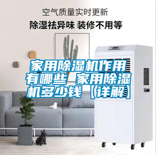 家用除濕機作用有哪些 家用除濕機多少錢【詳解】